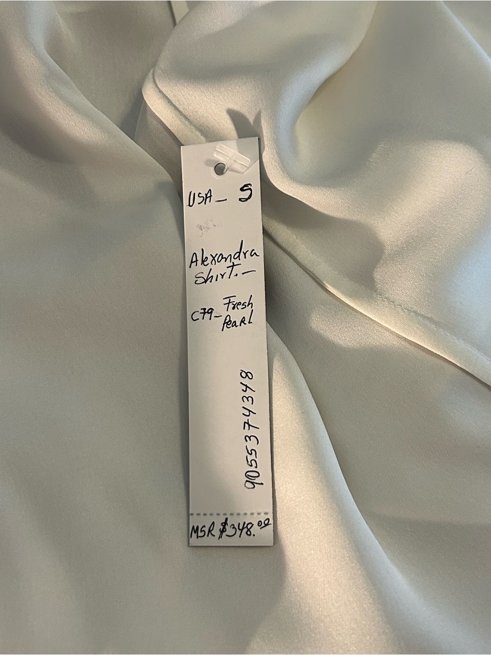 Elie Tahari NWT 100% silk blouse - Picture 7 of 9
